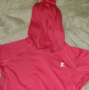 Danskin Now Hooded short sleeve shirt